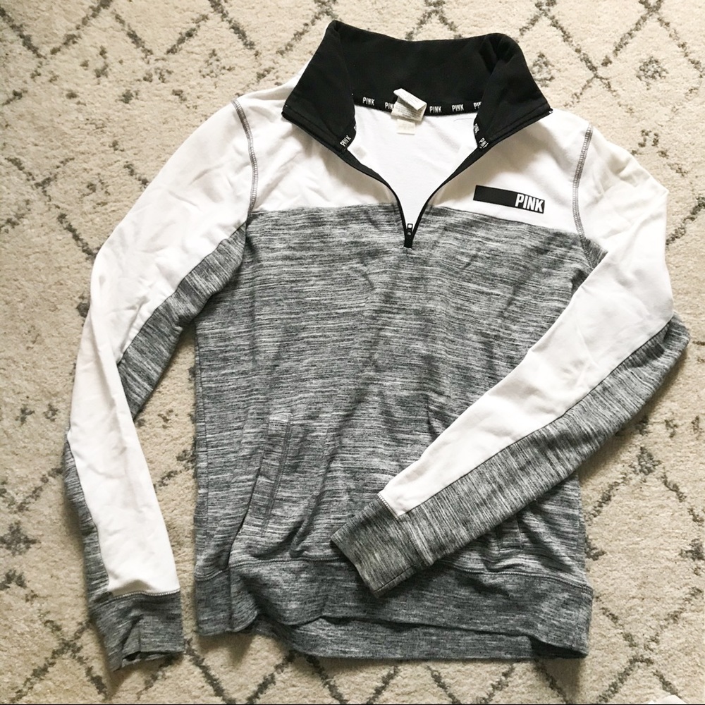 PINK Victoria’s Secret Half Zip Sweatshirt